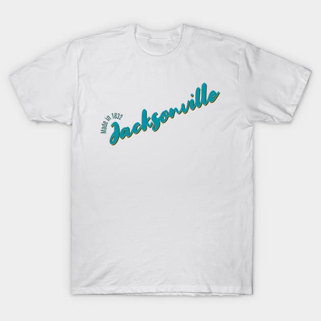 Jacksonville in 1832 T-Shirt by LB35Y5